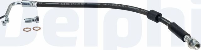 Тормозной шланг Delphi передний правый для Jaguar F-Pace 2015-2026. Артикул LH7774