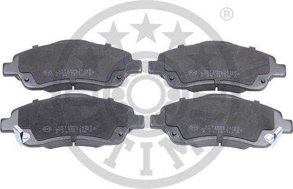 Тормозные колодки Optimal. Артикул BP-12160