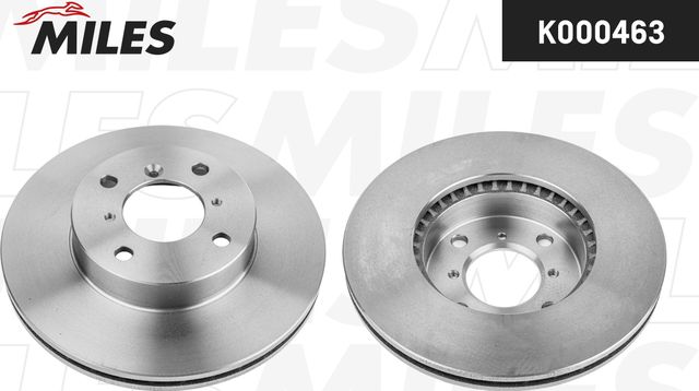 Тормозной диск Miles передний для Suzuki Liana I 2001-2008. Артикул K000463