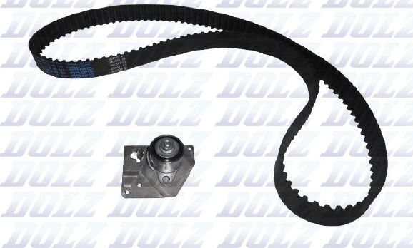 Ремень ГРМ с роликами (комплект) Dolz. Артикул SKD027