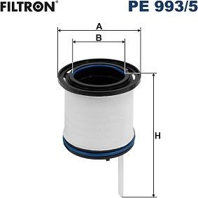 Топливный фильтр Filtron для Audi A4 V (B9) 2015-2026. Артикул PE 993/5