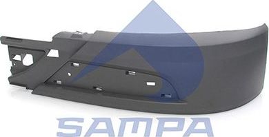 Бампер Sampa правый для Mercedes-Benz Actros MP3 2008-2012. Артикул 1810 0558