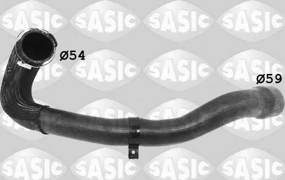 Патрубок интеркулера Sasic для Citroen C4 I 2004-2011. Артикул 3330029