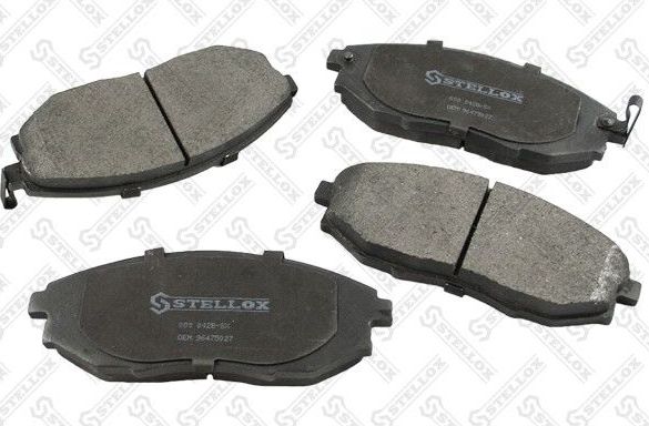 Тормозные колодки Stellox. Артикул 000 042B-SX