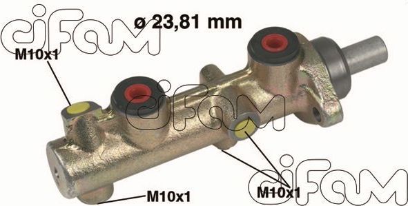Тормозной цилиндр главный Cifam (Чугун) для Volkswagen Transporter T3 1979-1992. Артикул 202-203