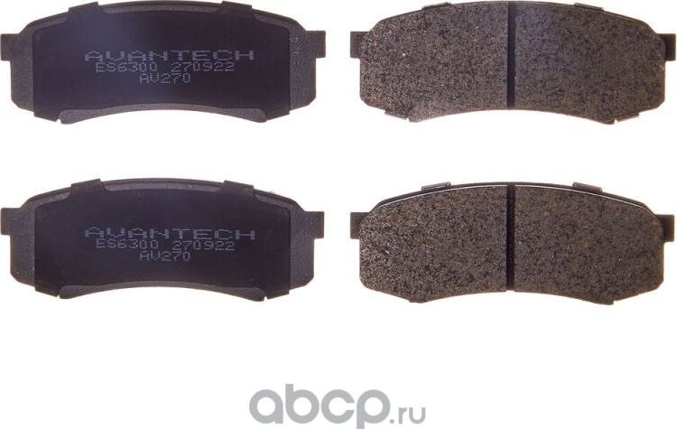 Колодки тормозные дисковые Avantech. Артикул AV270