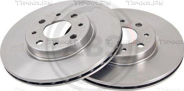 Тормозной диск ABS передний для Fiat Grande Punto 2005-2015. Артикул 16046