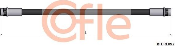 Тормозной шланг Cofle. Артикул 92.BH.RE092