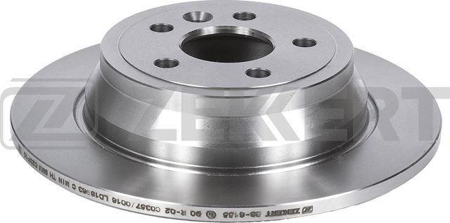 Тормозной диск Zekkert задний для Land Rover Freelander II 2006-2014. Артикул BS-6155