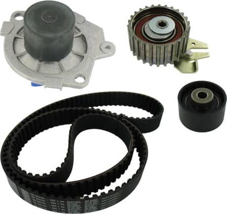 Помпа (водяной насос) с комплектом ремня ГРМ SKF. Артикул VKMC 02192