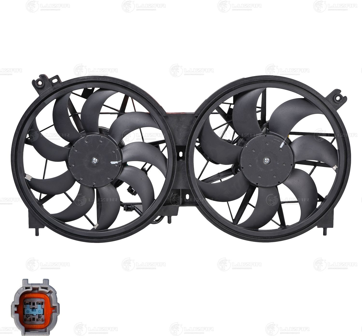 Вентилятор радиатора двигателя Luzar. Артикул LFK 1442