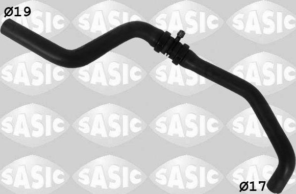 Патрубок системы охлаждения (радиатора) Sasic для Renault Sandero II 2009-2026. Артикул 3404068