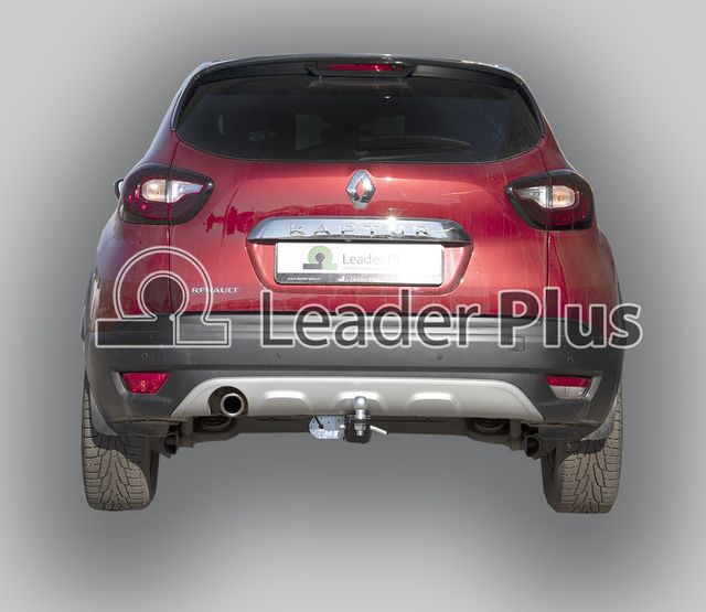 Фаркоп Лидер-Плюс под американский квадрат для Renault Kaptur 2WD/4WD 2016-2026. Артикул R116-E