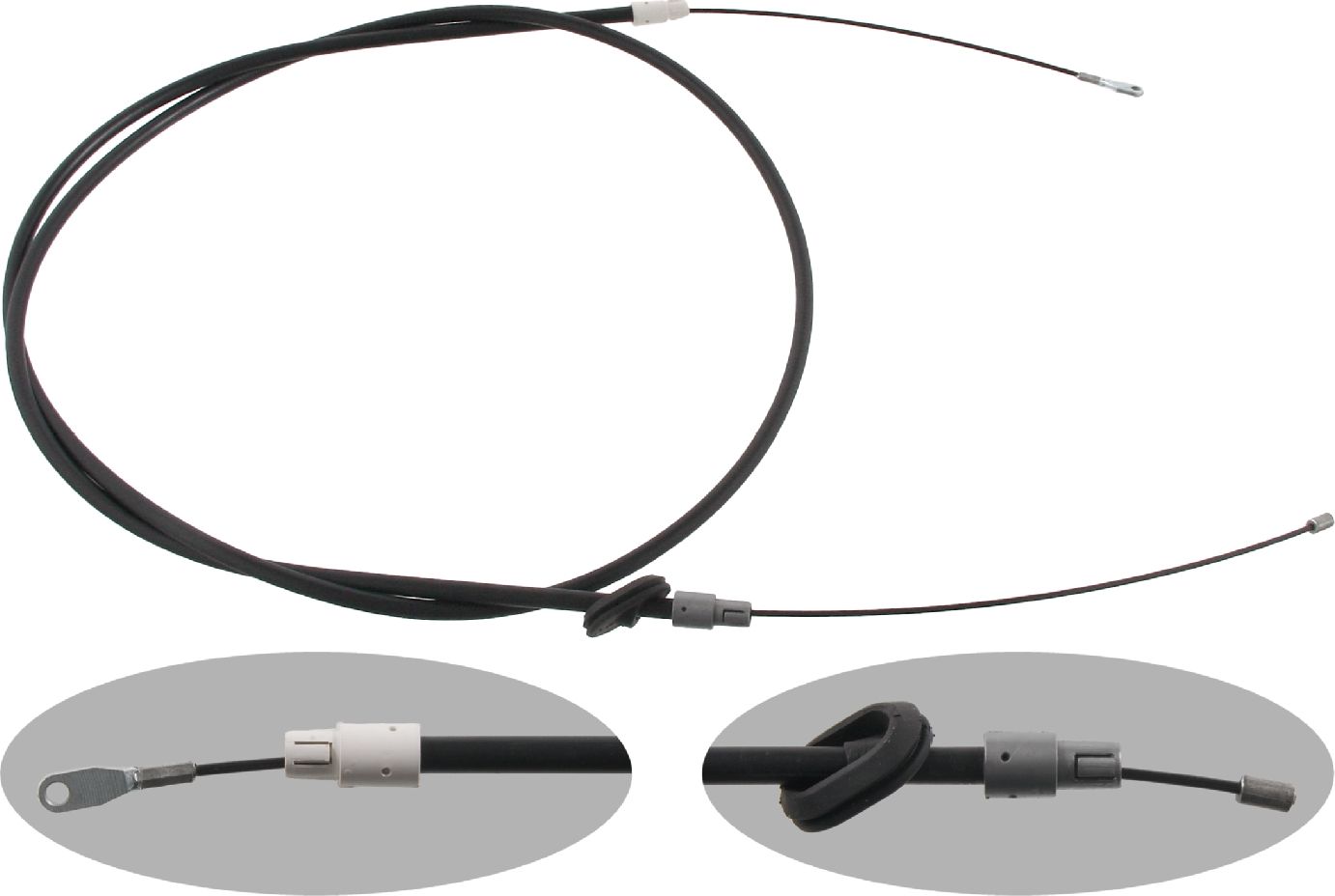 Трос ручника (тросик ручного тормоза) Febi Bilstein. Артикул 34903