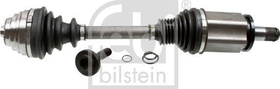 Полуось (привод в сборе, приводной вал) Febi Bilstein передняя левая для BMW 1 III (F40) 2012-2026. Артикул 183495