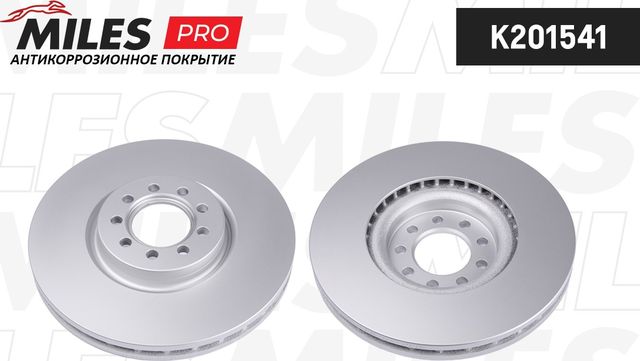 Тормозной диск Miles передний для IVECO Daily V 2011-2014. Артикул K201541