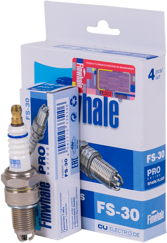 Свеча зажигания Finwhale. Артикул FS30