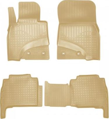 Коврики Норпласт для салона Lexus LX570 III 2008-2012. БЕЖЕВЫЕ. Артикул NPA11-C47-500Beige