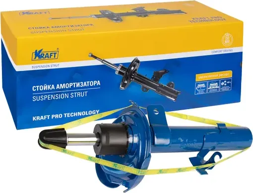 Амортизатор FORD FOCUS II 04- газ. пер. прав. (Kraft). Артикул KT073558