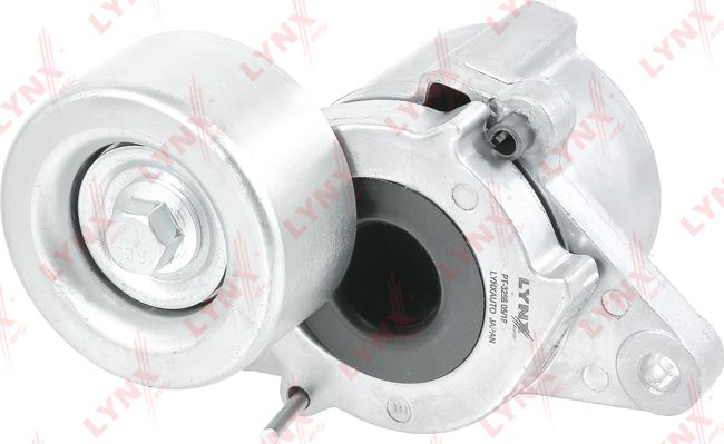 Натяжной ролик (натяжитель) приводного клинового зубчатого ремня LYNXauto. Артикул PT-3256