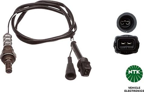 Лямбда-зонд (кислородный датчик) NGK. Артикул 92592