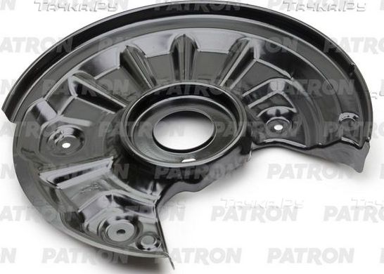 Кожух (щиток) тормозного диска Patron задний правый для Volkswagen Golf VII 2013-2026. Артикул PBS185
