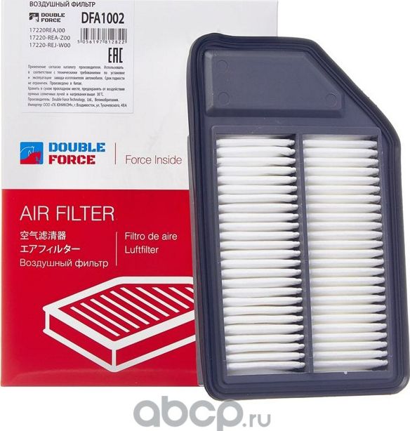 Фильтр воздушный (Double Force). Артикул DFA1002