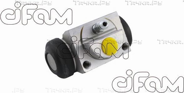 Тормозной цилиндр Cifam (алюминий) задний для Lancia Musa I 2005-2012. Артикул 101-933