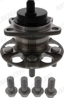 Ступица колеса с интегрированным подшипником (в сборе) MOOG. Артикул TO-WB-12747