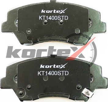 Колодки тормозные HYUN/KIA CEED/I30 12- перед. (Kortex). Артикул KT1400STD