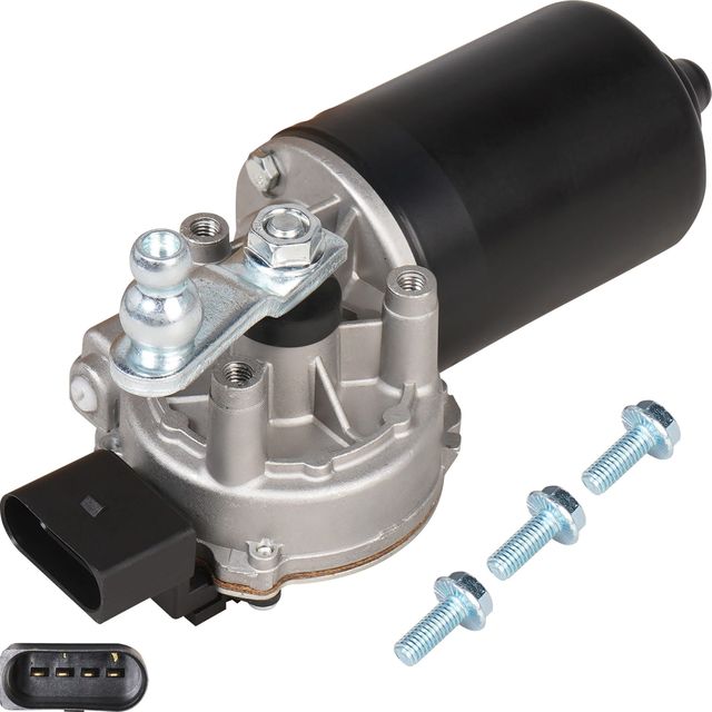 Мотор стеклоочистителя (моторчик дворников) StartVOLT передний для Skoda Superb I 2001-2008. Артикул VWF 1819