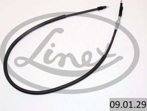 Трос ручника (тросик ручного тормоза) Linex. Артикул 09.01.29