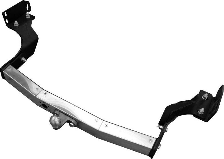 Фаркоп PT Group c накладкой из нержавейки для Toyota Highlander III 2014-2020. Фланцевое крепление. Артикул THL-13-991224.00 (THL991101) 