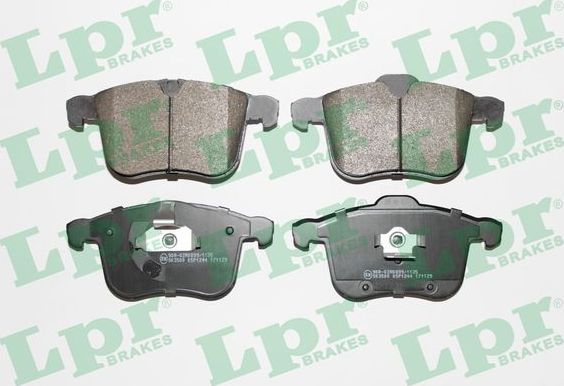 Тормозные колодки LPR передние для Saab 9-3 II 2002-2015. Артикул 05P1244