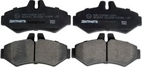Тормозные колодки Zentparts. Артикул Z07416