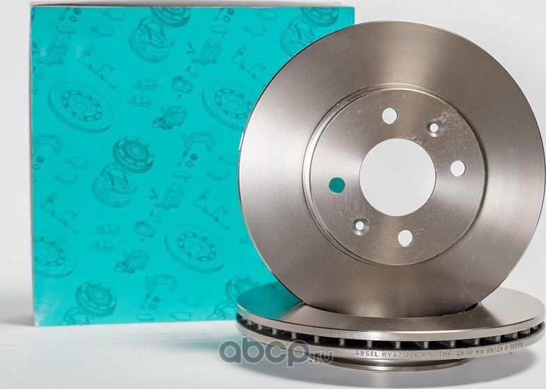 Диск тормозной передний (Absel). Артикул HY421004