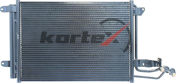 Радиатор кондиц. с ресивером (Kortex). Артикул KRD2004