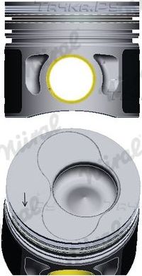 Поршень Nural для Volkswagen Sharan I 1999-2010. Артикул 87-114907-65