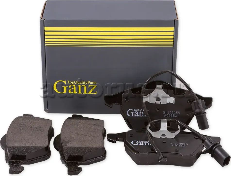 Колодки торм.пер. (Ganz). Артикул GIJ09055