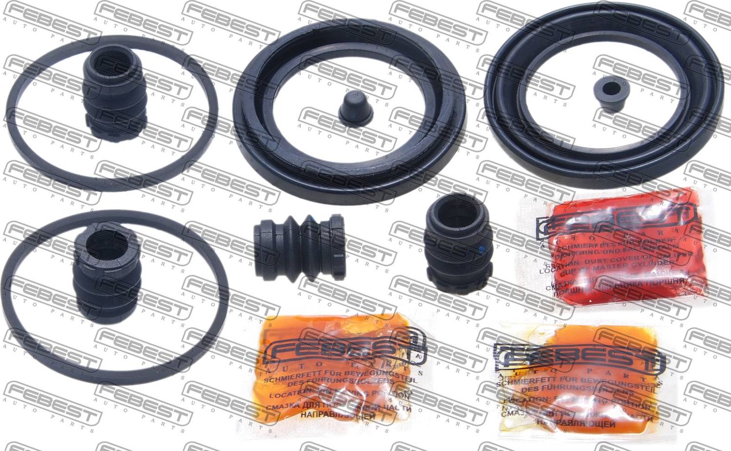 Ремкомплект тормозного суппорта Febest. Артикул 0275-N16F