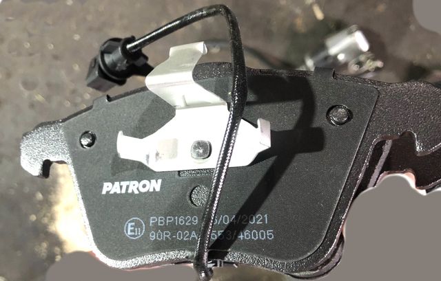 Тормозные колодки Patron задние для Audi A4 III (B7) 2002-2009. Артикул PBP1636