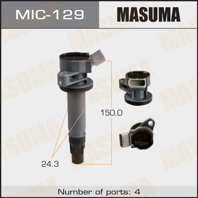 Катушка зажигания (Masuma). Артикул MIC-129