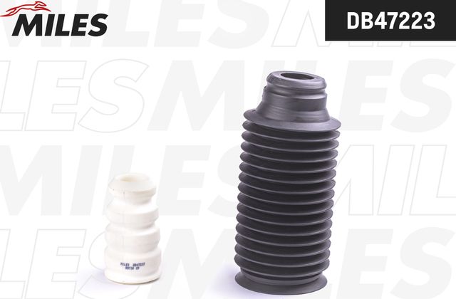 Комплект отбойников и пыльников амортизаторов (стоек) Miles. Артикул DB47223