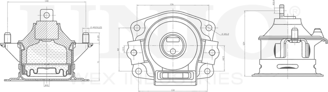 Опора двигателя (Unio). Артикул RMP-15054