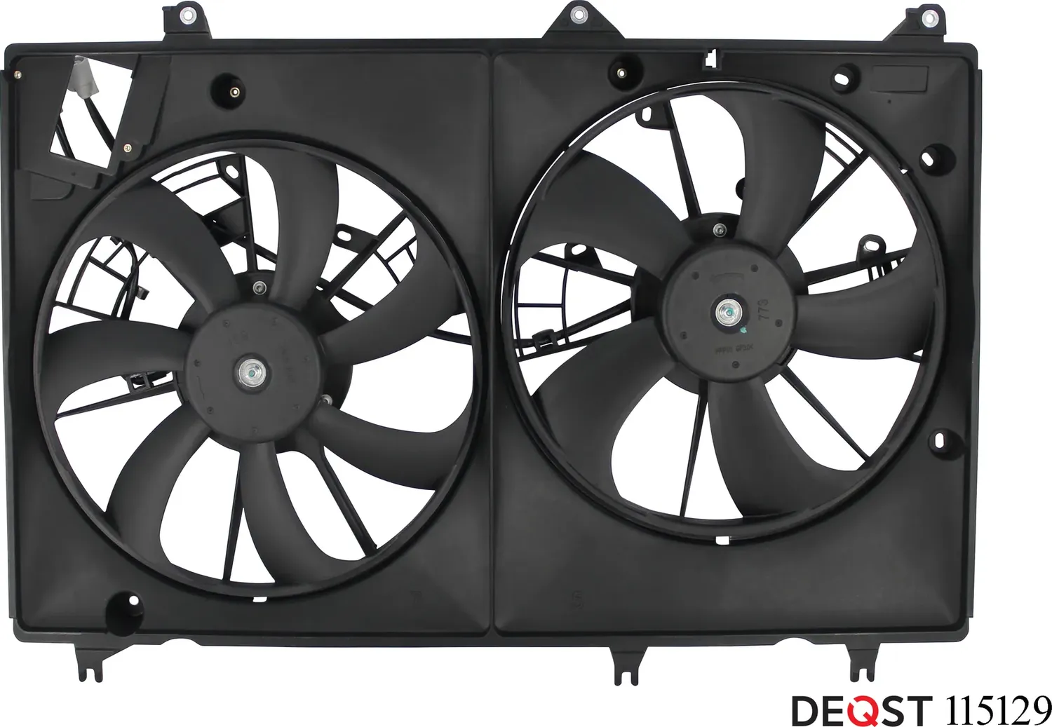 Вентилятор с вискомуфтой в комплекте TOYOTA HIGHLANDER II 07 (Deqst). Артикул 115129