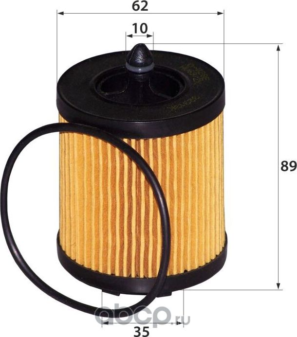 O-028E HU69/2X (масляная вставка) (RB-Exide). Артикул O028E