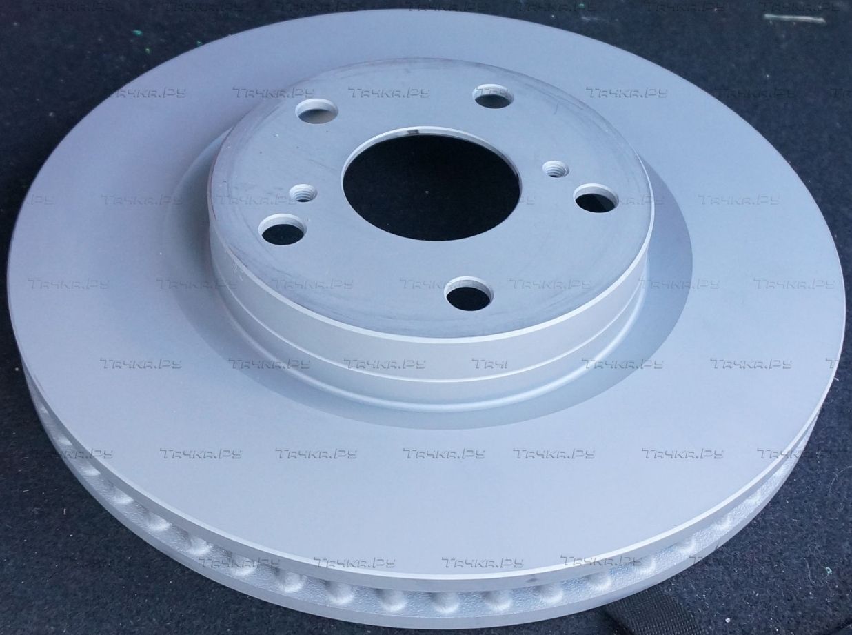Тормозной диск Zimmermann Coat Z передний для Toyota Avalon III 2005-2012. Артикул 590.2810.20