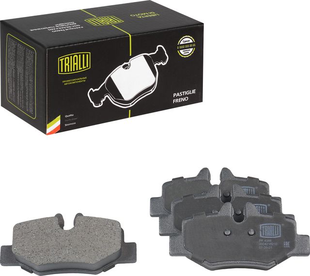 Тормозные колодки Trialli (Low-Metallic). Артикул PF 4066