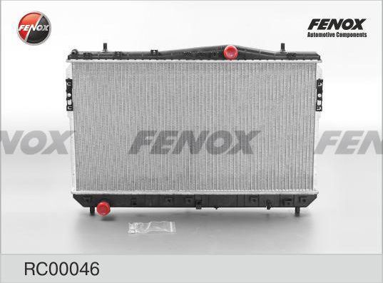 Радиатор охлаждения двигателя Fenox для Daewoo Nubira III 2003-2004. Артикул RC00046