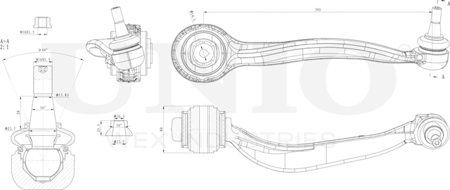 Рычаг подвески (Unio). Артикул SSP-40153